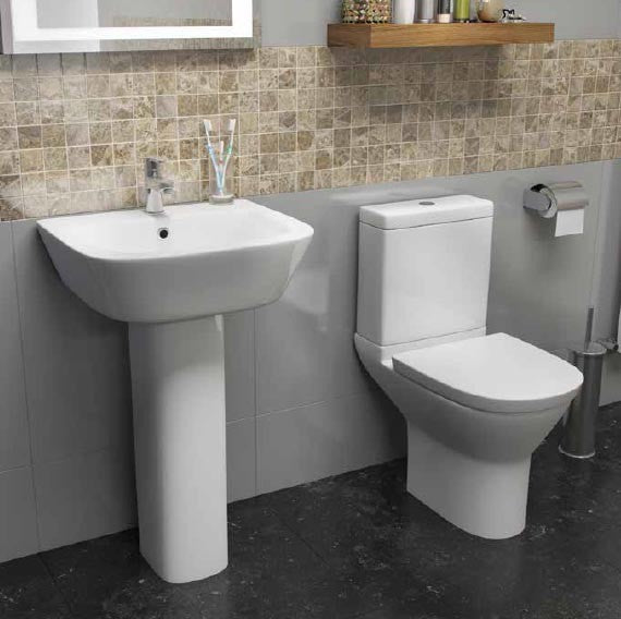 Project Round C/C Toilet, Cistern & Seat