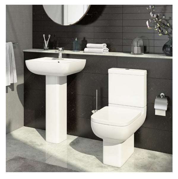 Options 600 Close to Wall C/C Toilet, Cistern & Seat