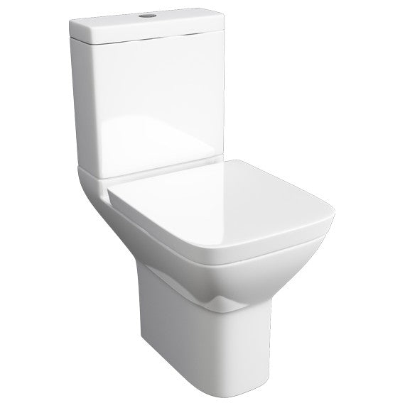 Project Square C/C Toilet, Cistern & Seat