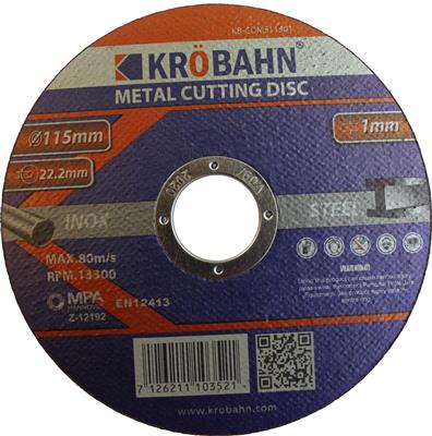 METAL CUTTING DISCS 115 X 22.2 X 1mm