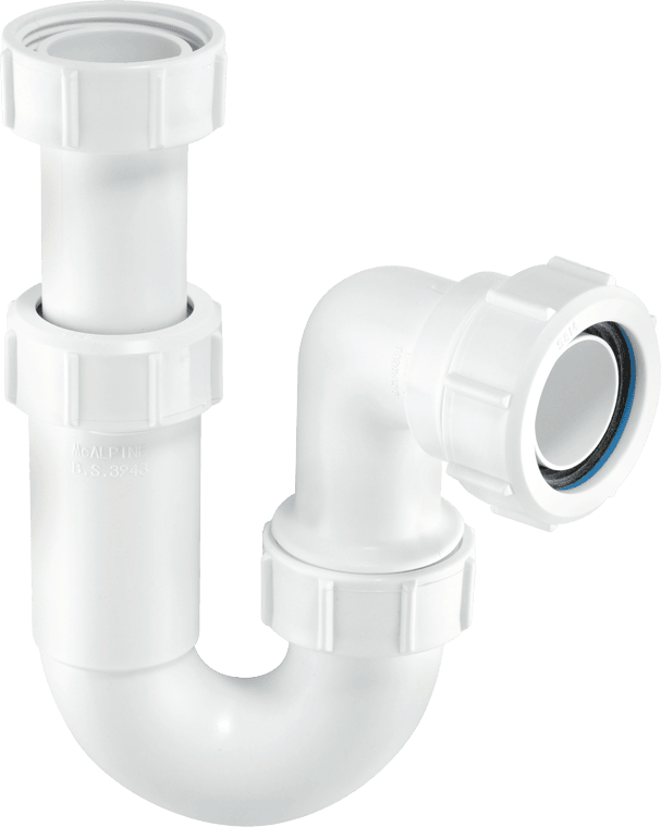 McAlpine ASC10 Adjustable Inlet Tubular Swivel P Trap