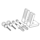Angled Floor Toilet Pan Fixing Kit