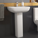 Options 600mm 1th Basin & Pedestal