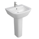 Project Round - 530mm 1th Basin & Pedestal
