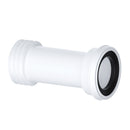 Extended Straight WC Pan Connector