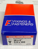 GENERAL PURPOSE SCREWS (10's)